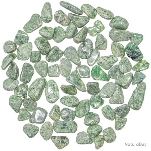 Pierres roul�es idocrase (v�suvianite) - 1.5 � 2.5 cm - 50 grammes