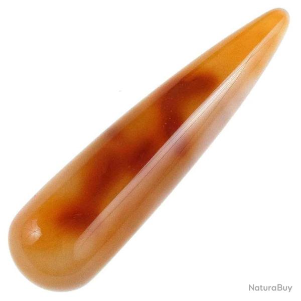 B�ton base de massage en cornaline