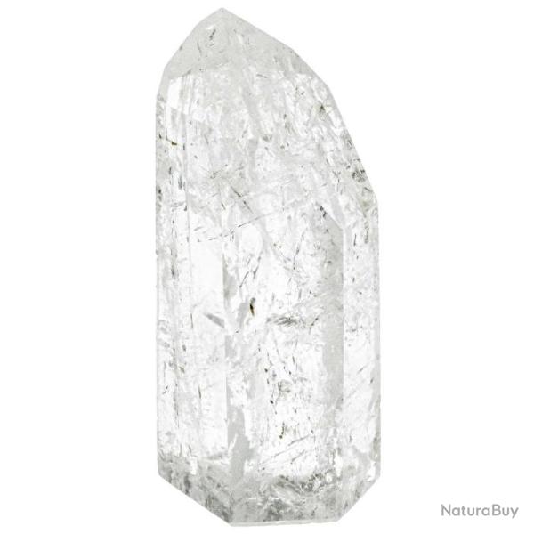 Pointe polie mono-termin�e en cristal de roche - 174 grammes