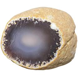 Agate &agrave; eau une face polie - 8 &agrave; 10 cm - A l'unit&eacute;