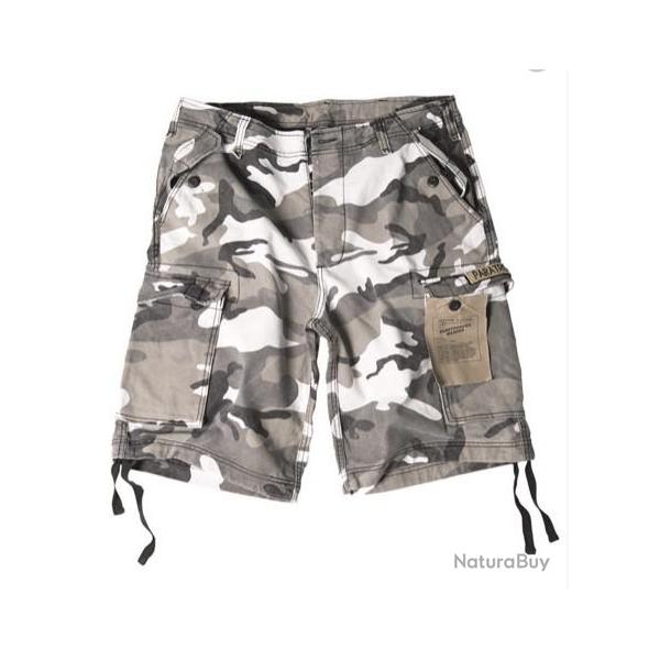 Bermuda cargo d�lav� Urban (plusieurs tailles disponibles)