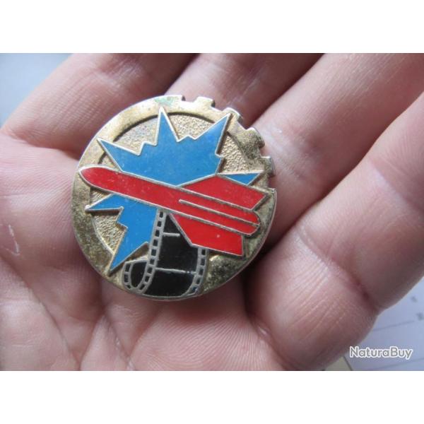 INSIGNE ESCADRON PHOTO ARMEMENT (DRAGO GUILLOCHE)