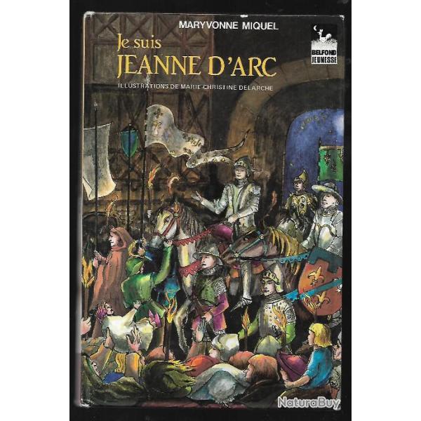 lot 2 livres  jeanne d'arc r�gine pernoud et je suis jeanne d'arc de maryvonne miquel