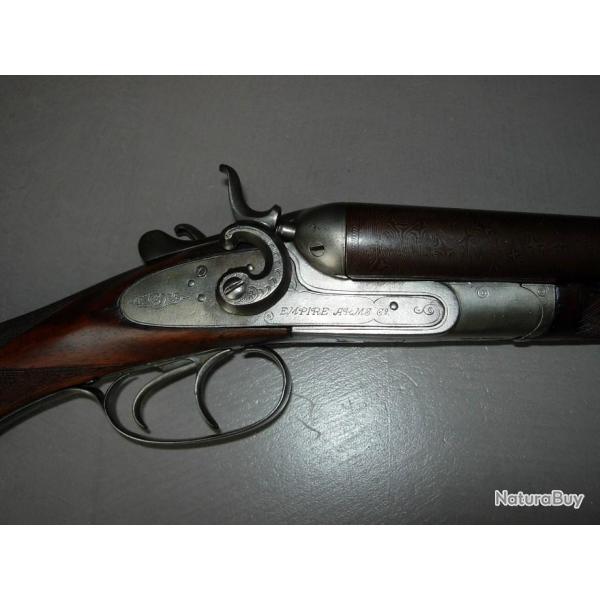 Fusil � chien de chasse de collection.