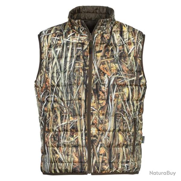 Gilet r�versible Percussion Warm Marron et GhostCamo Wet TAILLE XL