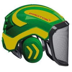 Casque Protos Forest vert jaune