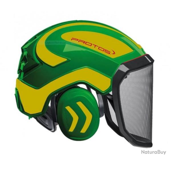 Casque Protos Forest vert jaune