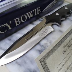 Bowie Couteau Hibben Legacy Bowie Acier 7Cr17 Manche Micarta Gil & Wesley Hibben GH5027