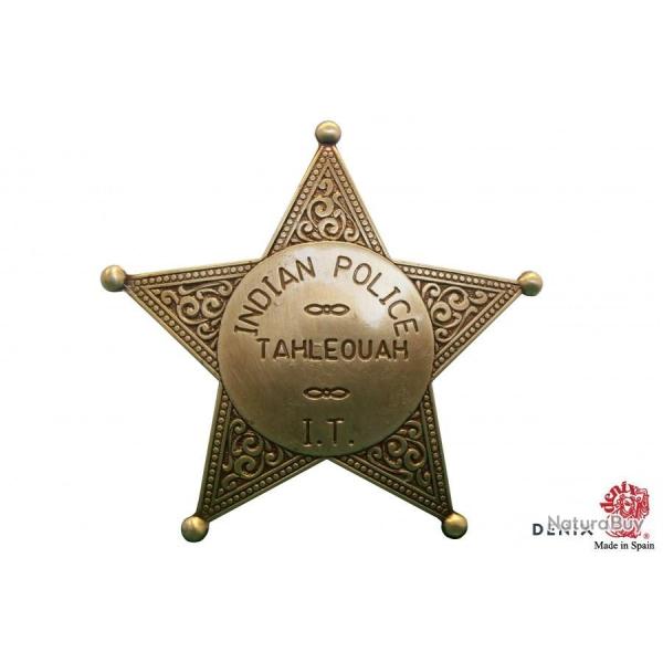 Insigne , plaque de la police indienne