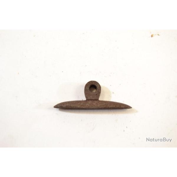 Base d'anneau de crosse grenadi�re � souder pour carabine de collection/ fusil de chasse ancien (G)