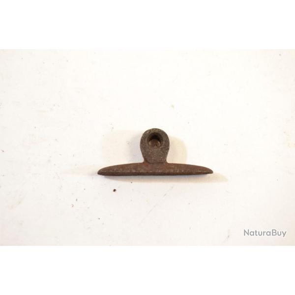 Base d'anneau de crosse grenadi�re � souder pour carabine de collection/ fusil de chasse ancien (H)