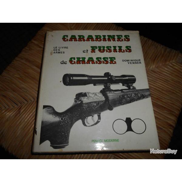 Livre Carabines et fusils de chasse