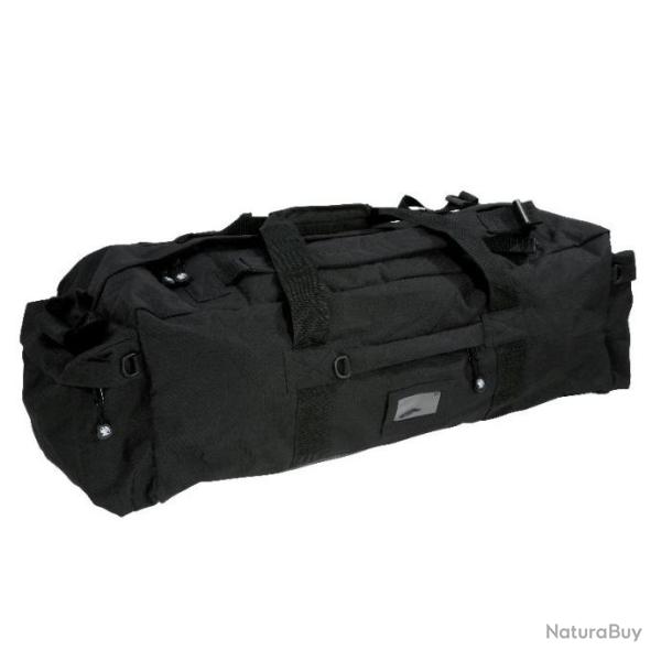 SAC OPERATIONNEL NOIR 80 LITRES - PERCUSSION - Port en position main, bandoulli�re ou sac � dos