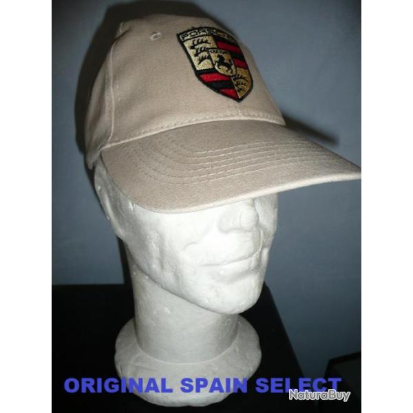 casquette PORSCHE beige ( 911 356 964 993 996 997 CAYENNE BOXSTER CAYMAN RS