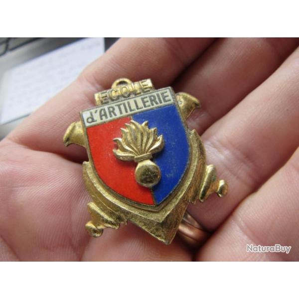 INSIGNE ECOLE D' ARTILLERIE (DRAGO)