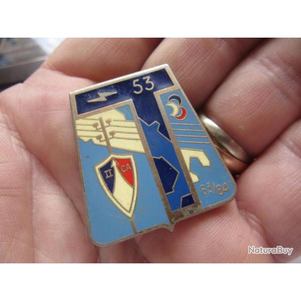 INSIGNE 53 REGIMENT TRANSMISSIONS (DELSART)