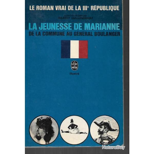 la jeunesse de marianne de la commune au gnral boulanger   livre de poche le roman vrai de la