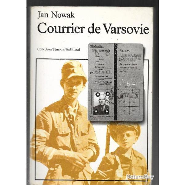 courrier de varsovie de jan nowak , rsistance polonaise
