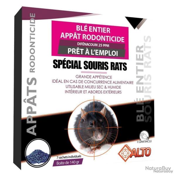 Raticide/souricide bl difnacoum 140g