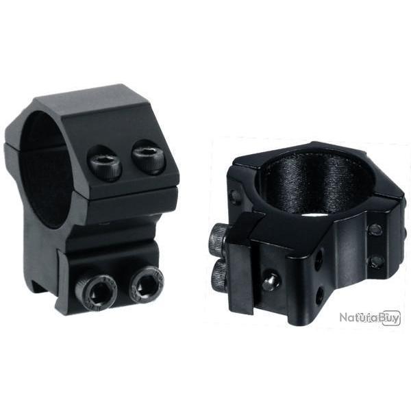 UTG Leapers - Paire d'anneaux pour monture lunettes RGPM avec monture Shina 11 - UTG Leapers