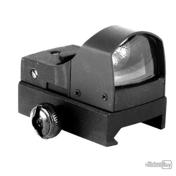 Point rouge lumineux rouge Tactical 1X23MM avec On/Off - AIM Sports