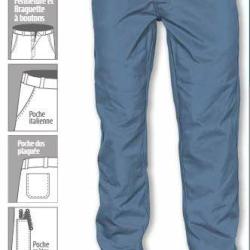 Pantalon de travail coton/polyester Vert US 66
