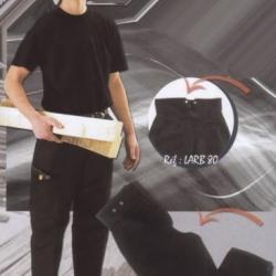 Pantalon largeot moleskine à passant Travalux 60