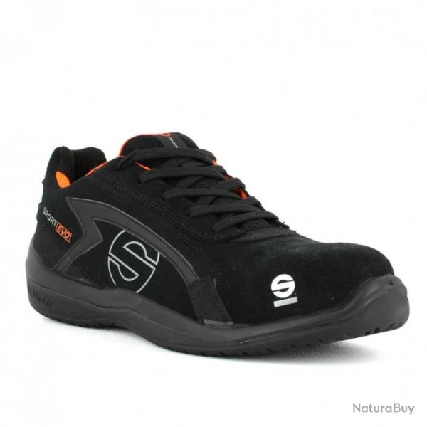 Chaussures de s�curit� basses S3 SRC Sparco Teamwork Sport Evo Noir