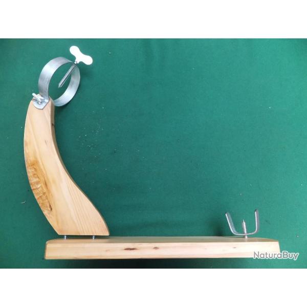SUPPORT JAMBON - BOIS ET METAL - NEUF
