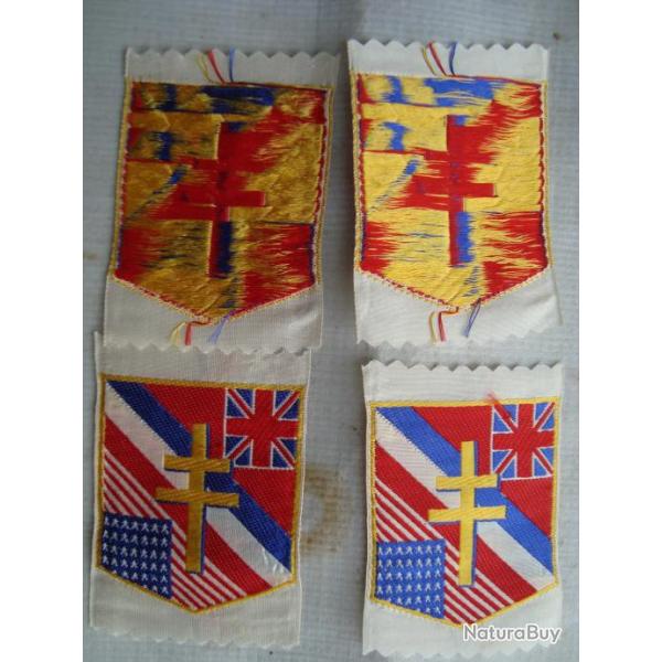 INSIGNE TISSUS WW2 A COUDRE  BIEN WW2