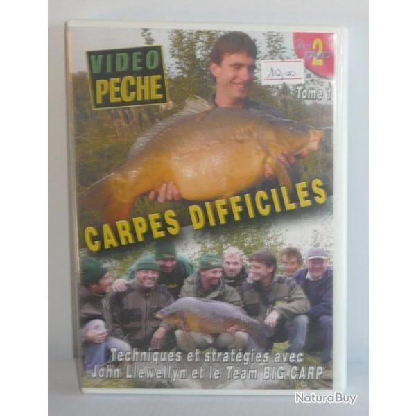DVD Video Peche Carpes Difficiles