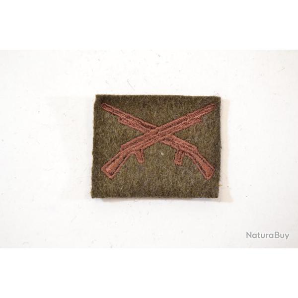 Patch attribus specialiste insigne de bras tireur FM Fran�ais deuxi�me guerre mondiale France WW2