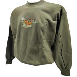 Sweat shirt chasse chevreuil et biche 2