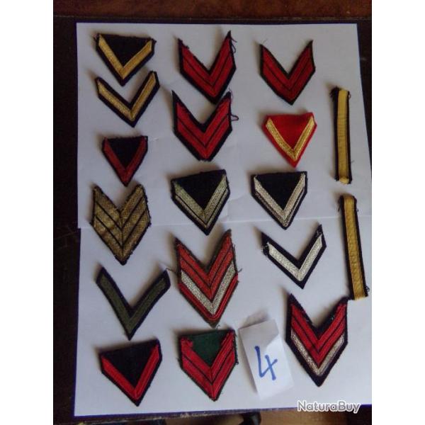 lot de  divers grades