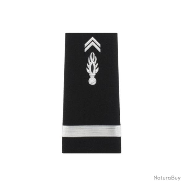 Fourreau GENDARMERIE D�PARTEMENTALE rigide grade SOUS LIEUTENANT