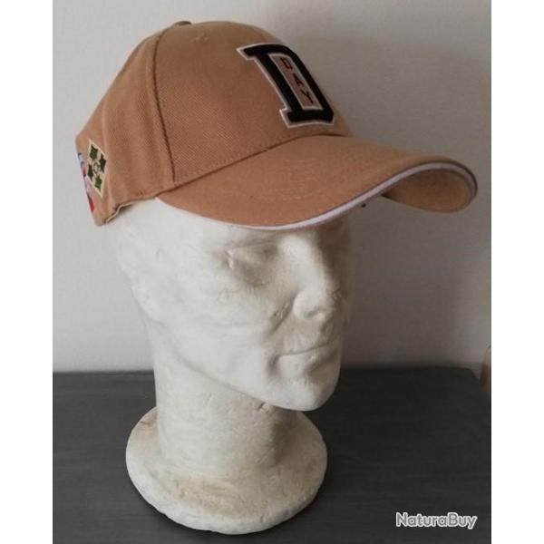 Casquette beige WW2 D DAY CAP US VO MILITARIA 82 101 IVY BIG RED ONE RANGERS 29 Taille unique r�gl
