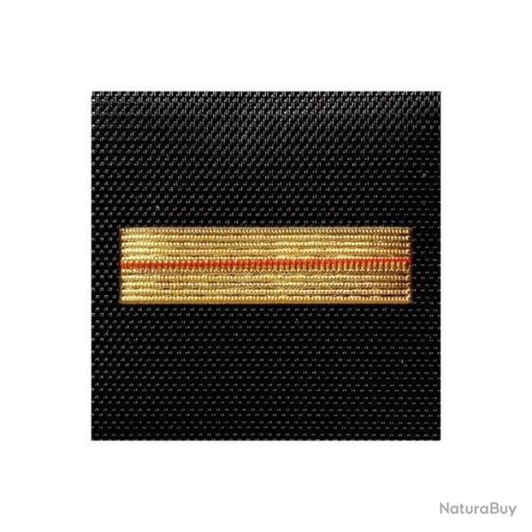 Galon poitrine GENDARMERIE MOBILE plastique grade ADJUDANT CHEF