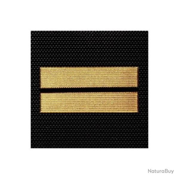 Galon poitrine GENDARMERIE MOBILE plastique grade LIEUTENANT