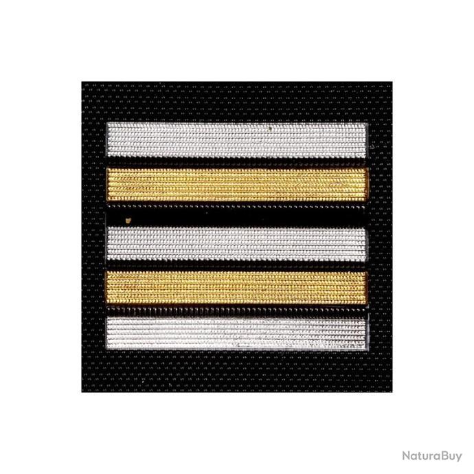 Galon de Poitrine Basse Visibilité Lieutenant Sur Scratch