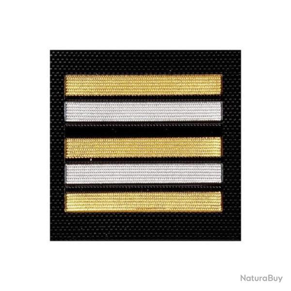 Galon poitrine GENDARMERIE MOBILE plastique grade LIEUTENANT COLONEL