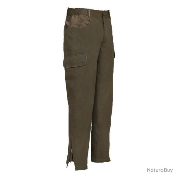 DESTOCKAGE !! Pantalon Fuseau de chasse Percussion Sologne kaki  TAILLE 56