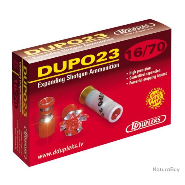 Cartouches Dupleks Dupo 23 cal.16/70