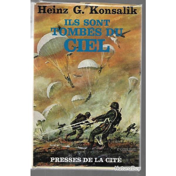 ils sont tomb�s du ciel , cassino de konsalik, parachutistes , fallschirmjager