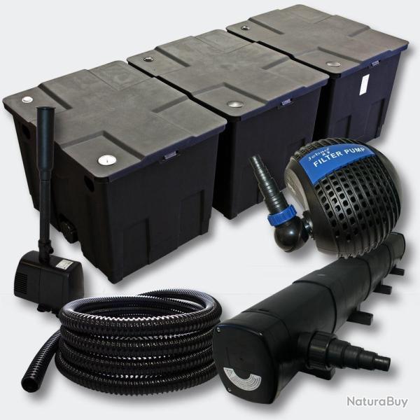 Kit:Filtration de Bassin 90000l 72 Watts UVC St�rilisateur Pompe Fontaine 4216464
