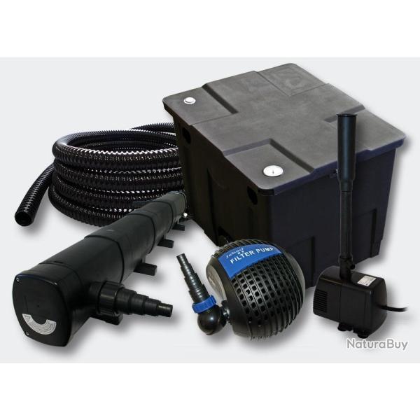 Kit de filtration de bassin 12000l St�rilisateur 72 Watts Pompe Fontaine 4216487