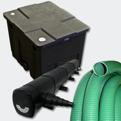Kit de Filtration de Bassin 12000l St&eacute;rilisateur UVC 72 Watts 5m Tuyau 4216491