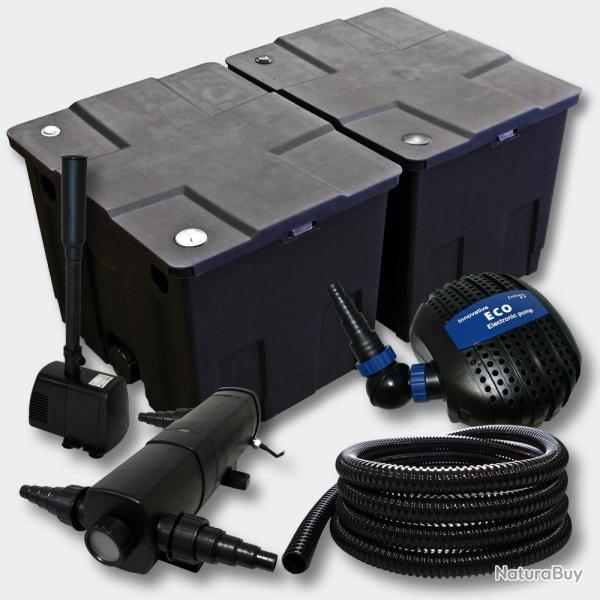 Kit de filtration de bassin 60000l Pompe �co UVC 36 Watts Fontaine 4216495