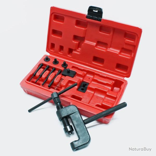 Sparateur disjoncteur outil de rivetage coupe chanette chane moto bricolage atelier rouge 3416180