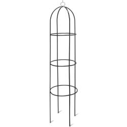 Arc tuteur pour rosiers plante grimpante jardin vert fonc&eacute; 188 cm 2213003