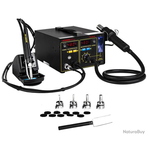 Station de soudage avec aspiration de fum�e 75 watts 3414074
